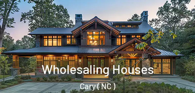  Wholesaling Houses Cary ( NC )